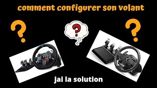 Tuto  Configuration de son volant [upl. by Nodarse]