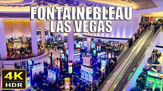 Fontainebleau Las Vegas Opening Night Walkthrough  December 2023 [upl. by Holton]