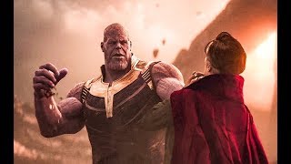 Avengers Infinity War quotThanos vs Doctor Strangequot Español Latino HD [upl. by Ahsienaj]