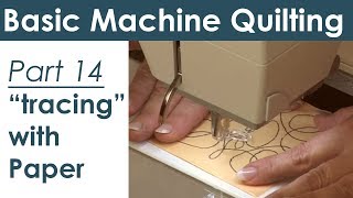 Using Paper Templates for Machine Quilting [upl. by Caasi502]