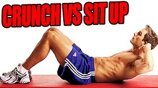 Crunch VS SitUp  Bauchmuskeltraining [upl. by Anya884]