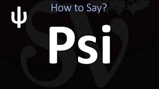 How to Pronounce Psi CORRECTLY  ψ Greek Alphabet Pronunciation [upl. by Granese]