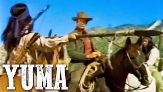 Yuma  CLINT WALKER  Western Movie in Full Length  Indians  Cowboy Movie [upl. by Broida386]