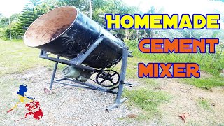 Homemade Cement Mixer [upl. by Ahseenat]