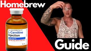 How To Make Injectable Carnitine LCarnitine Homebrew [upl. by Aimak]