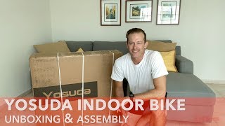 Yosuda Indoor Bike Unboxing amp Assembly [upl. by Crenshaw256]