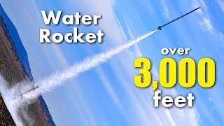 Water Rocket World Record  3155 feet 961m [upl. by Narah]