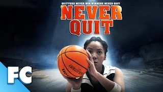 Never Quit  Full Family Basketball Sports Movie  Family Central [upl. by Lemaj]