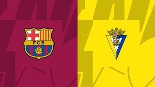 Barcelona vs Cadiz Live Reaction amp Watchalong [upl. by Adnalu]