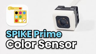 SPIKE Prime Tutorial 15 Color Sensor [upl. by Notyalk821]