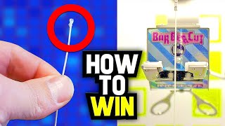 I REVEAL HOW TO WIN At The String Cutting Arcade Game  Barber Cut Lite HACKS [upl. by Lemrac791]