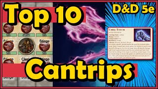 Top 10 Best Cantrips in DampD 5E [upl. by Wald]