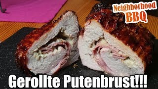 Gerollte Putenbrust grillen mit Neighborhood BBQ [upl. by Ailen77]