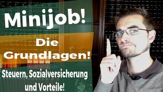 Die Grundlagen des Minijob  Geringfügig Beschäftigte [upl. by Cita869]