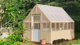 Small DIY Greenhouse [upl. by Steel]