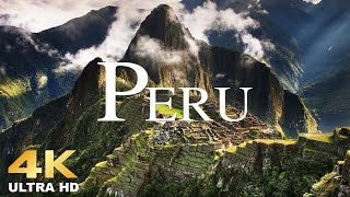 FLYING OVER Peru 4K UHD  Relaxing Music Along With Beautiful Nature Videos4K Video Ultra HD [upl. by Hamlin]