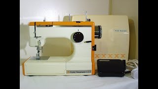 Frister Rossmann Cub 3 sewing machine [upl. by Dorcus686]