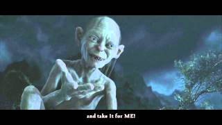 Best amp Favorite Lord of the Rings Quotes  quotAnd take it for MEquot GollumSméagol [upl. by Calvano31]