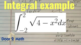 HOW TO INTEGRATE A SQUARE ROOT  Definite Integral  Calculus [upl. by Siward]