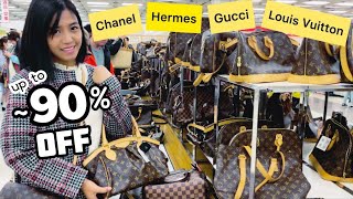 BIG SALE LOUIS VUITTON CHANEL GUCCI PRADA  CHEAP SECONDHAND PRELOVED DESIGNER BAGS JAPAN [upl. by Eusassilem]