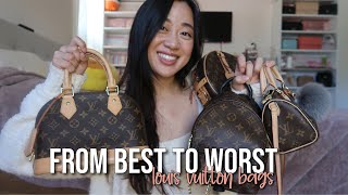 My ENTIRE LOUIS VUITTON BAG Collection  Ranked From WORST to BEST [upl. by Adranoel544]