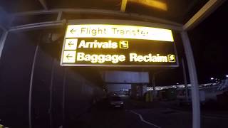 London Stansted Airport  Way From Plane to the Border Check  Ryanair [upl. by Correy11]