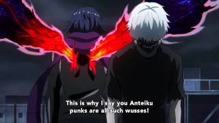 Kaneki vs Arima  Tokyo Ghoulre Part 2 Official Clip [upl. by Fabian]