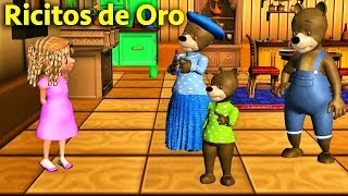 La Canción del Cuento de Ricitos de Oro y Los 3 Osos  Videos Infantiles para niños [upl. by Guyer]