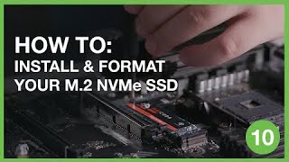 How to Install and Format Your M2 NVMe SSD  Inside Gaming With Seagate [upl. by Isacco]