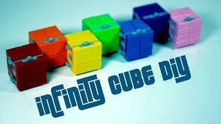 Infinity Cube DIY  LEGO Infinity Cube Tutorial [upl. by Bevis]