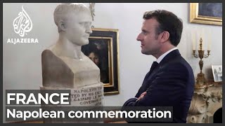 France’s Macron marks bicentenary of Napoleon’s death [upl. by Essilevi124]