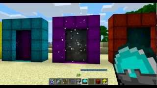 Minecraft Divine RPG Mod 147 How to Make Portals [upl. by Adrianna299]