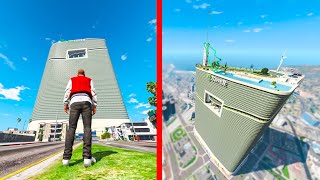 NEW TALLEST BUILDING In GTA 5 Mods [upl. by Aramoj28]