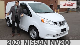 2020 Nissan NV200 Compact Cargo Van  In Depth Walk Around and Review [upl. by Dara]