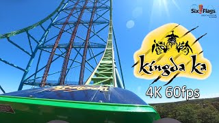 Official Kingda Ka POV 2021  4k 60fps  Six Flags Great Adventure [upl. by Cornie]