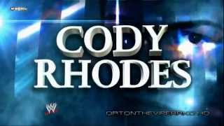 WWE 2012 Cody Rhodes New Theme and Titantron V2  quotSmoke And Mirrorsquot V2 CD Quality  Lyrics [upl. by Ahtiekal512]