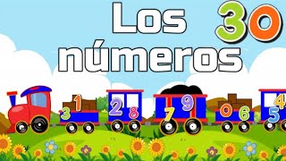 Los números del 1 al 30  Aprende los números [upl. by Butta]