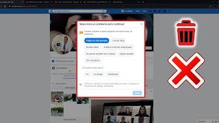 Como DENUNCIAR y ELIMINAR una cuenta de Facebook Falsa  2019 [upl. by Antony]