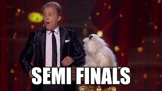 Marc Métral and talking dog Wendy Britains Got Talent 2015 Semi Finals｜GTF [upl. by Eladnwahs]