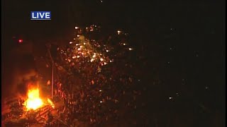 Protesters Breach Minneapolis Polices 3rd Precinct Set Fires Inside [upl. by Bruni]