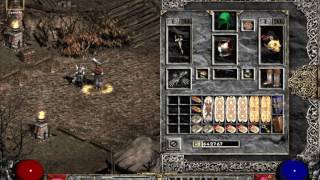 Diablo 2 Single Player Summon Necro Summonmancer [upl. by Noryk]