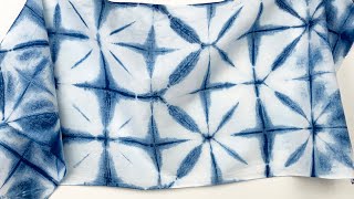 Itajime Shibori Tutorial [upl. by Talanian]