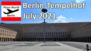 Berlin Tempelhof Airport in July 2021  70 years of civil aviation [upl. by Marti]