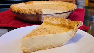 How to make Homemade Custard Pie [upl. by Schwerin]