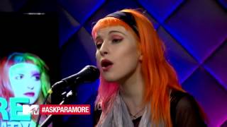 Paramore  Still Into You Live From MTV [upl. by Leis715]