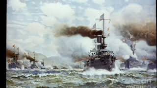 Battle of Manila Bay – 1898 – Spanish–American War [upl. by Sunday485]