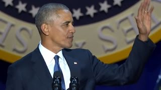 Obama Farewell Speech FULL Event  ABC News [upl. by Ahsenyt]