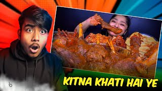 MADDY EATS amp MUKBANG ROAST KITNA KHAOGI DIDI 🤮MaddyEats [upl. by Francis312]