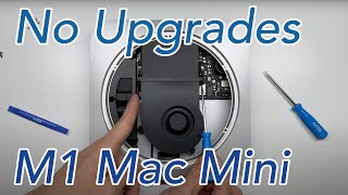 M1 Mac Mini Teardown Disassembly 2020 M1 closeup in description [upl. by Nosrak912]