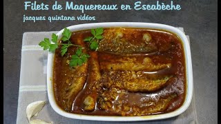 FILETS DE MAQUEREAUX A LESCABECHE [upl. by Nwahsuq]